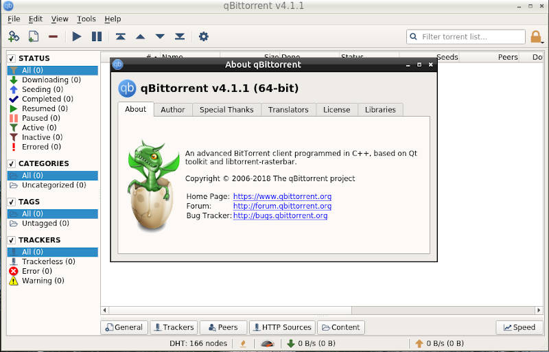 interface qbittorrent linux